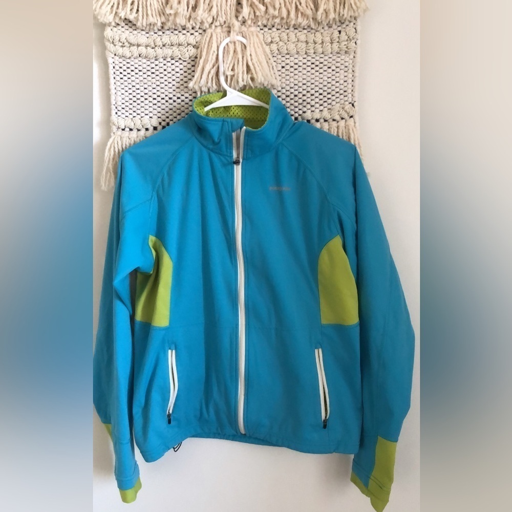 PATAGONIA Polartec Power Dry Jacket Womens Size Medium Hiking Outdoors
